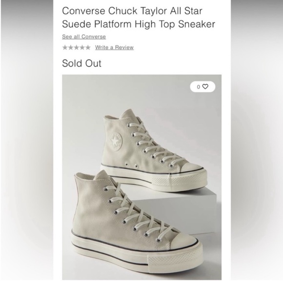 Converse Shoes - Converse High-Top Sneakers - Light Gray